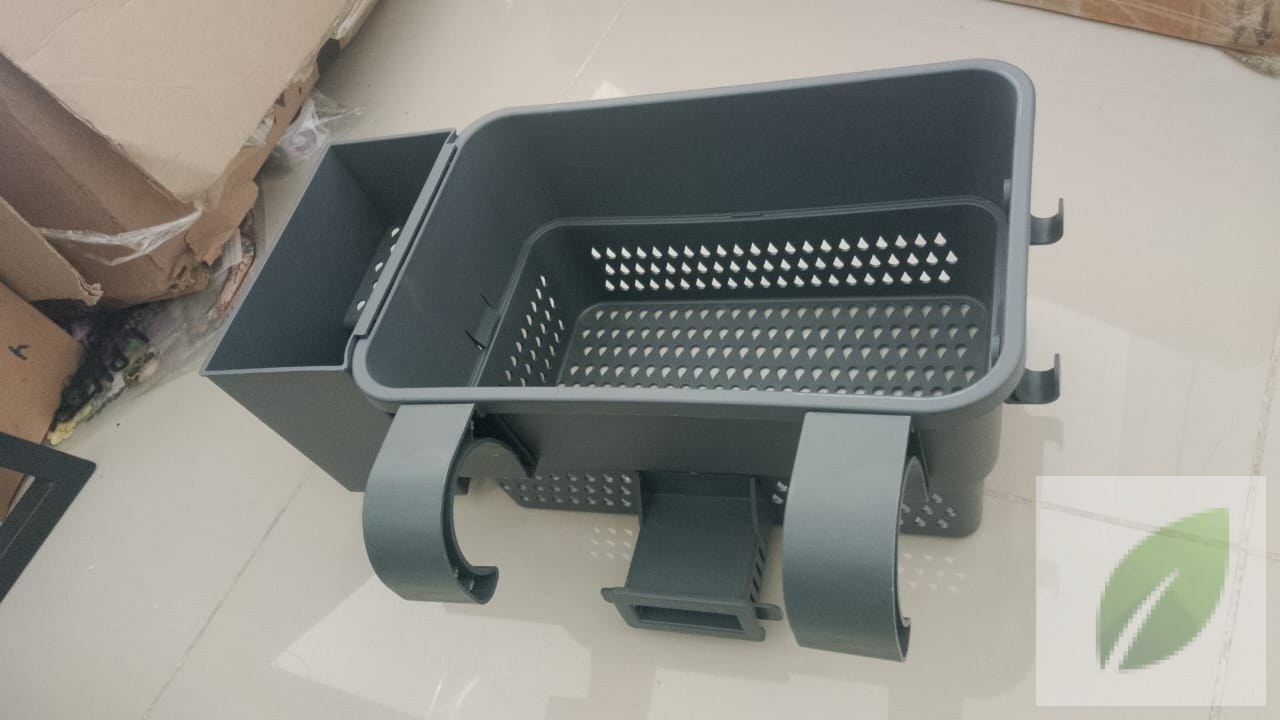 Juego de 2 cestas organizadoras para piscina con portavasos